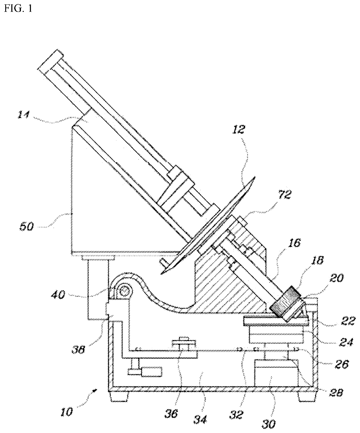 Fixed-quantity meat slicer for chilled meat