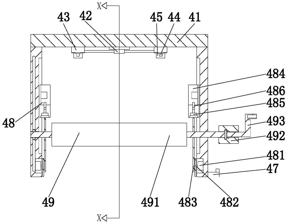 Fireproof plate fireproof layer processing equipment