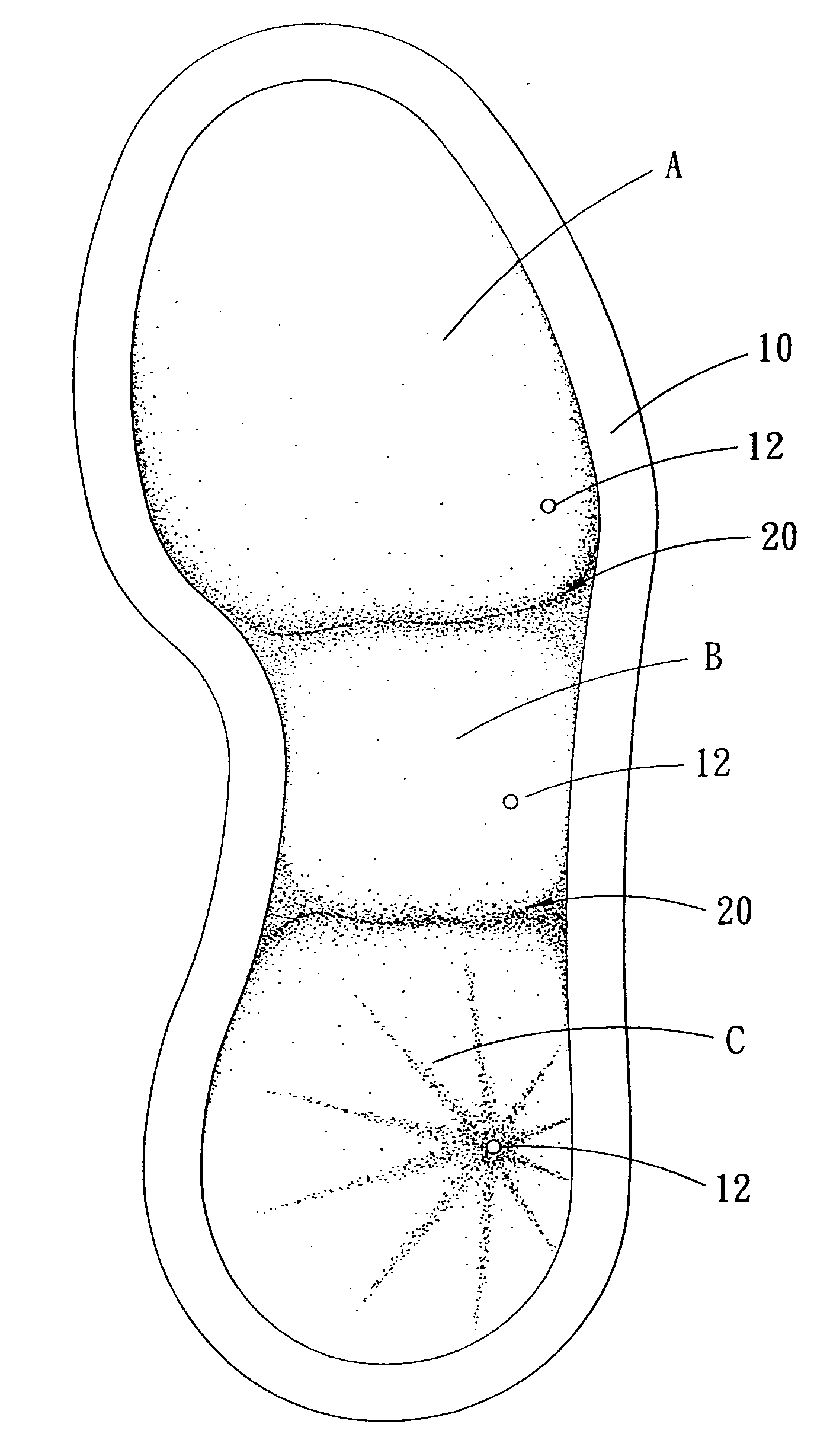 Method for making multicolored plastic mixed material of colored drawing
