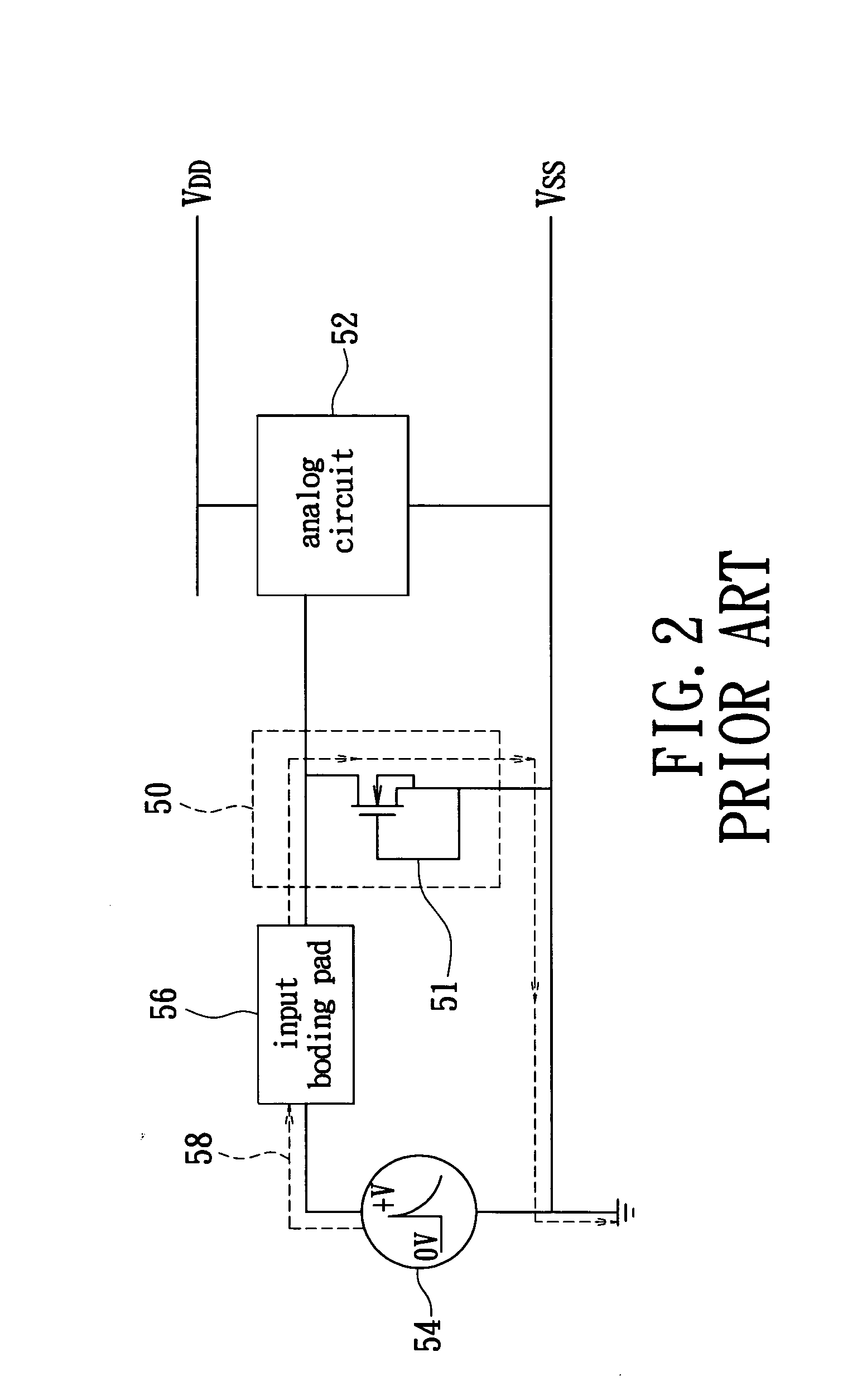 Protection circuit for electro static discharge