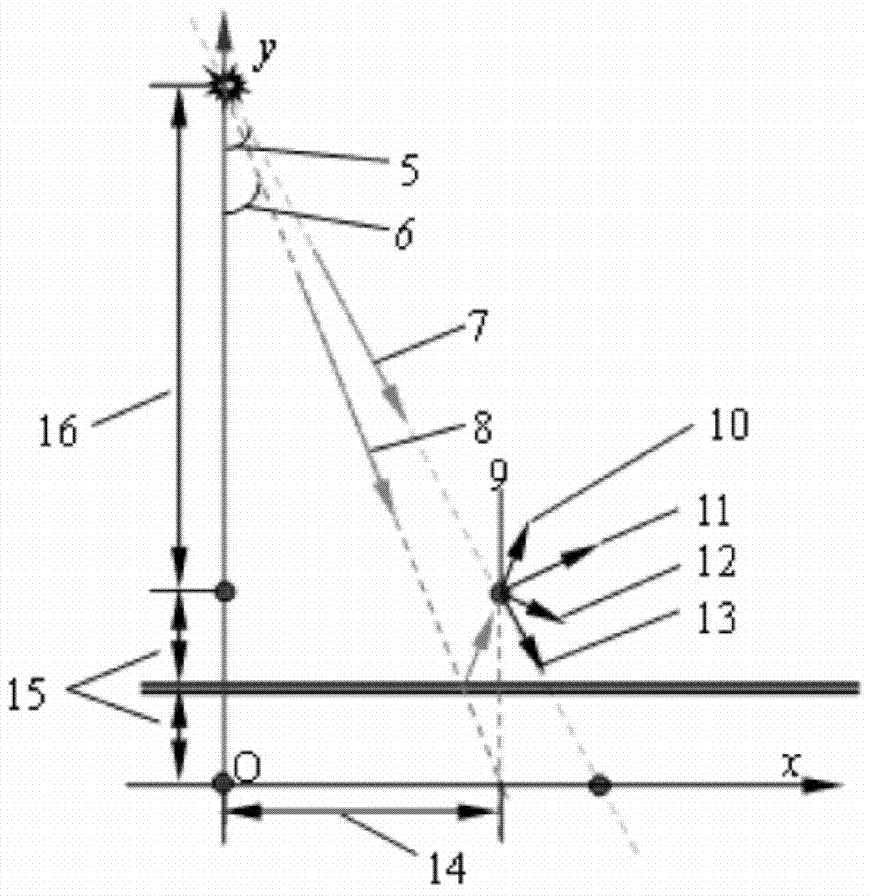 Full-waveform information test method for joint rigidity of rock mass