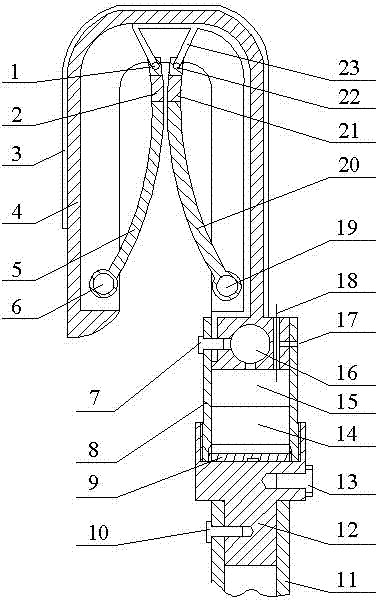 Wire clamp of grounding wire