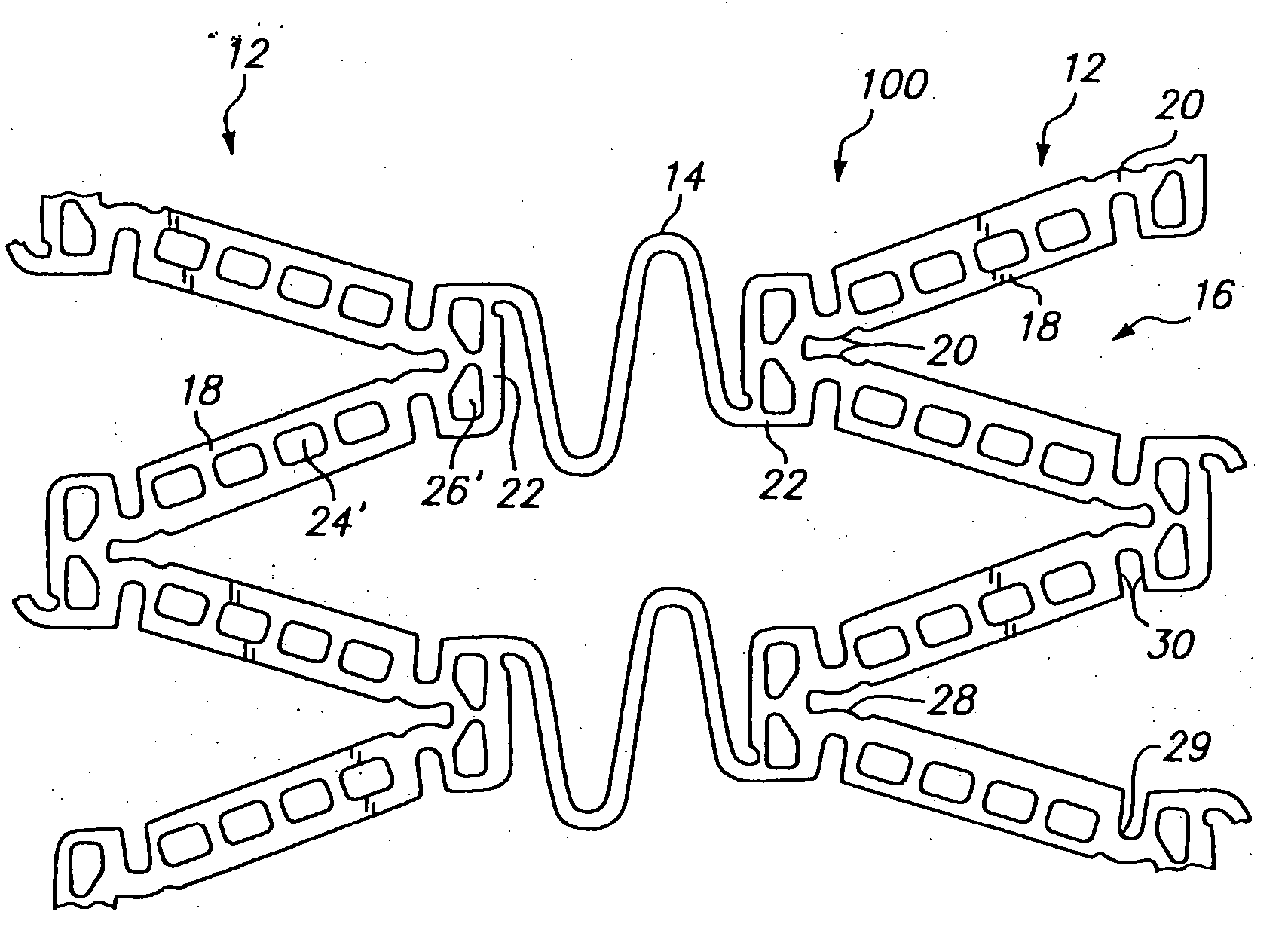 Expandable medical device for delivery of beneficial agent