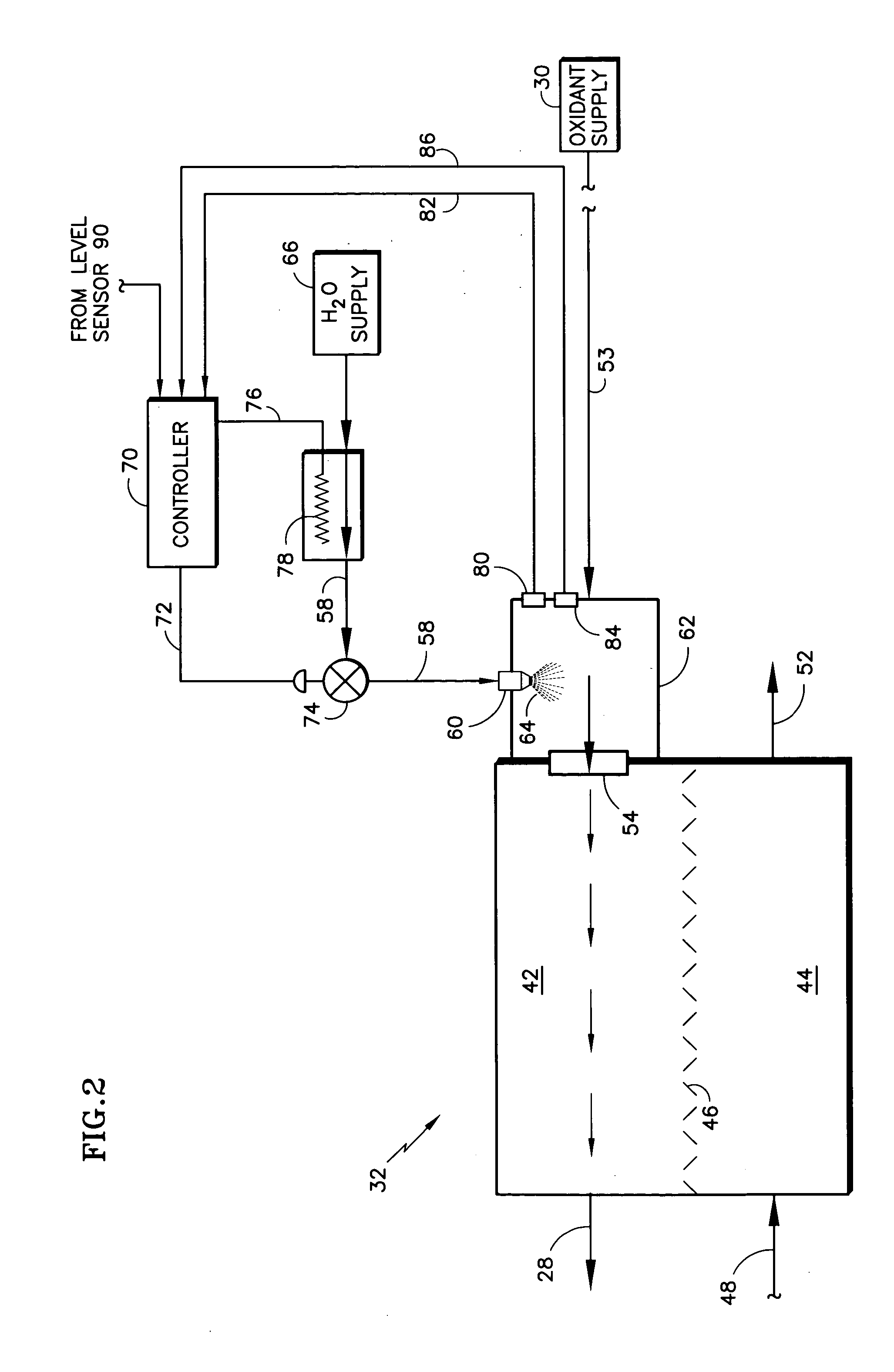 Method and apparatus for humidification control of an energy recovery device in a fuel cell power plant