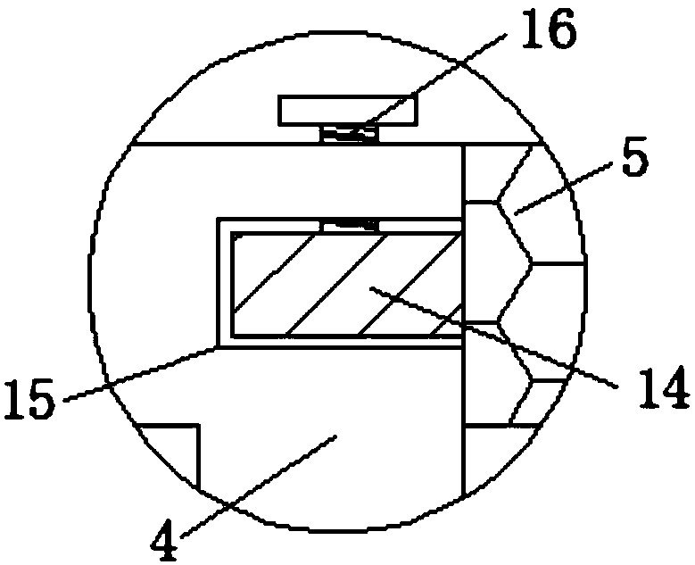 Dust removal device for sales of instruments and apparatuses