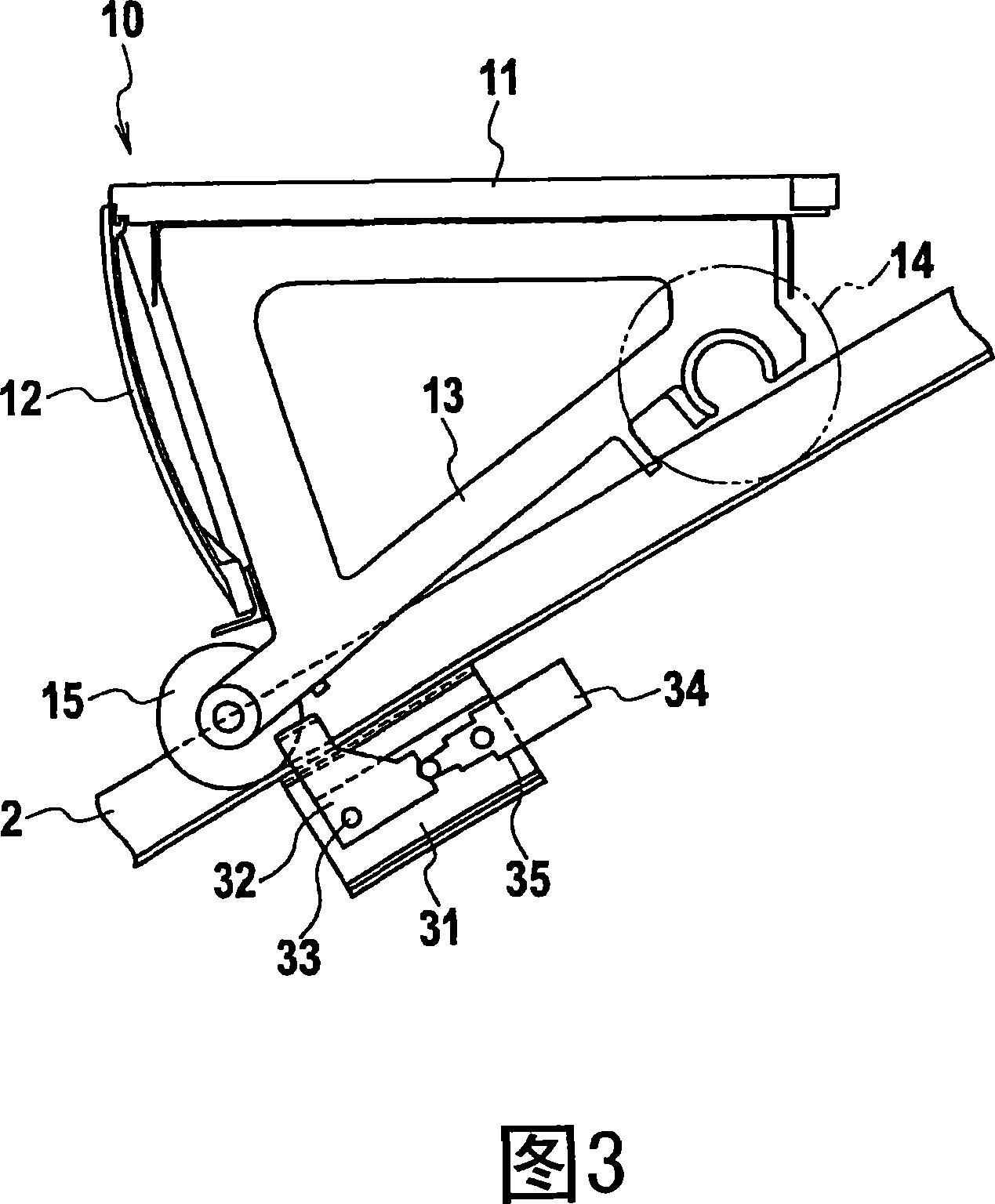 Abnormality detection device for step and passenger conveyor