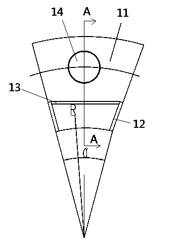 Positioning tool for welding rib plates on cylindrical member