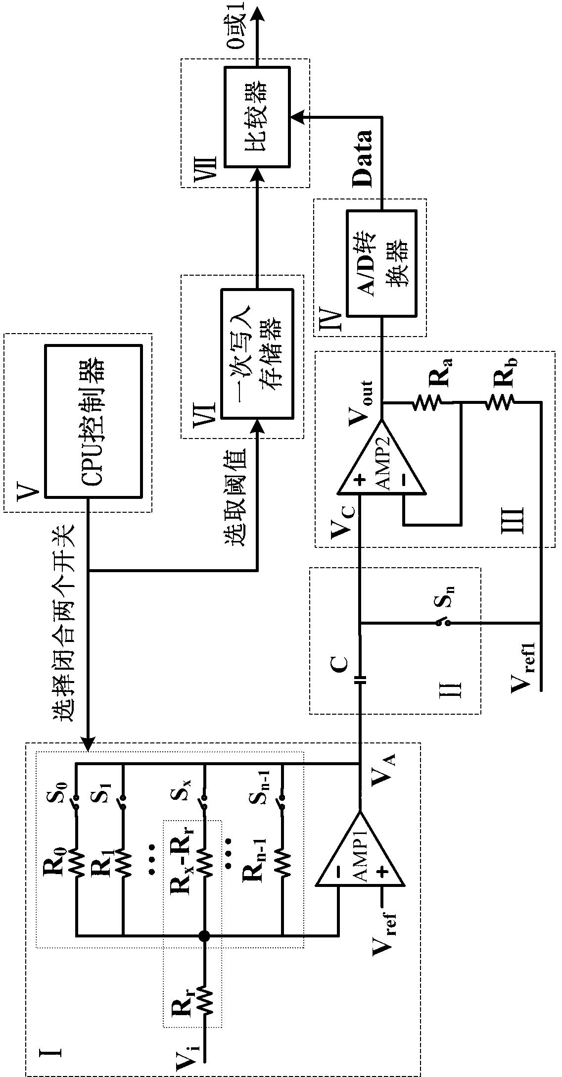 Detection circuit of active shielding wiring