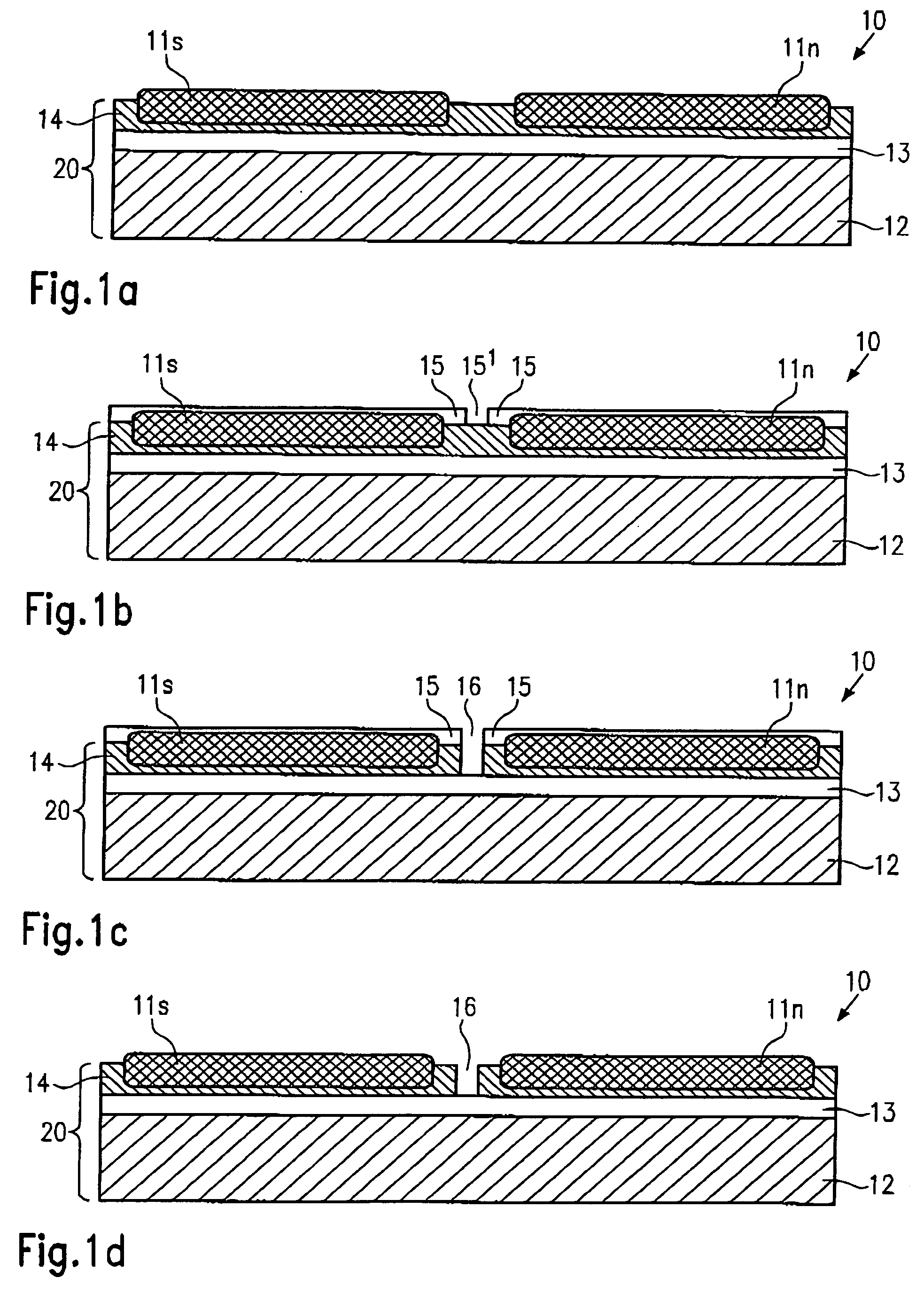 SOI circuit having reduced crosstalk interference and a method for forming the same