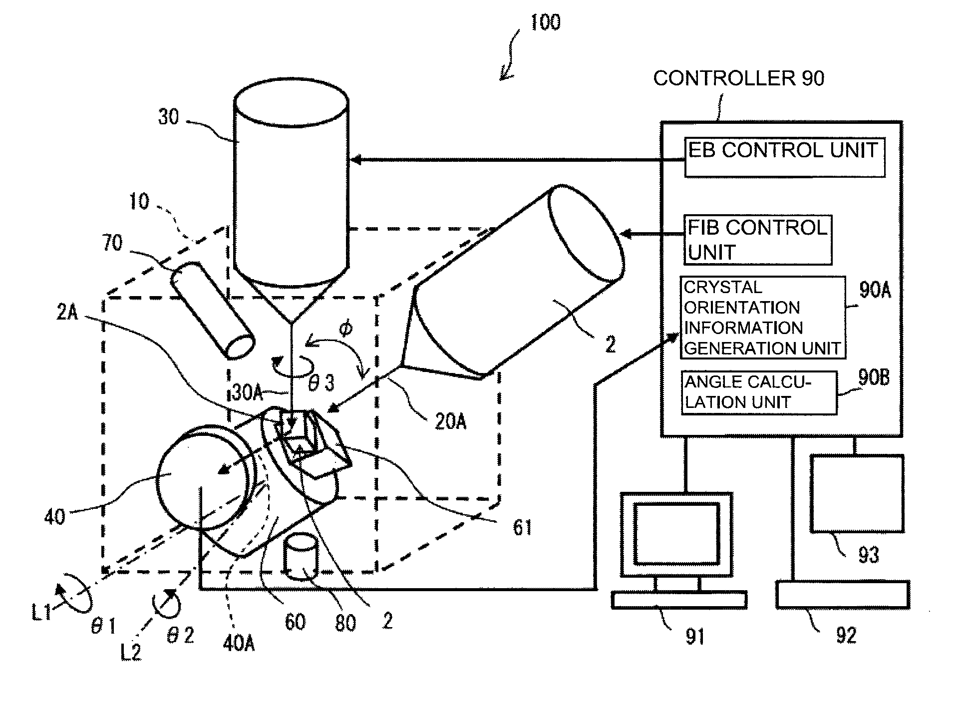 Charged particle beam apparatus and sample processing method using charged particle beam apparatus