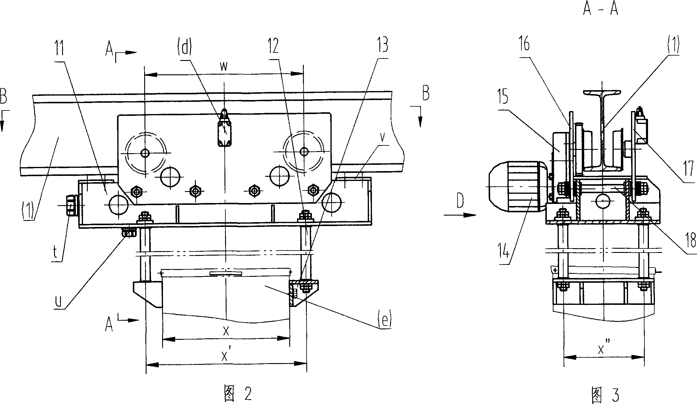 Program control operation mechanism for a hand dropping flow-following gestating device