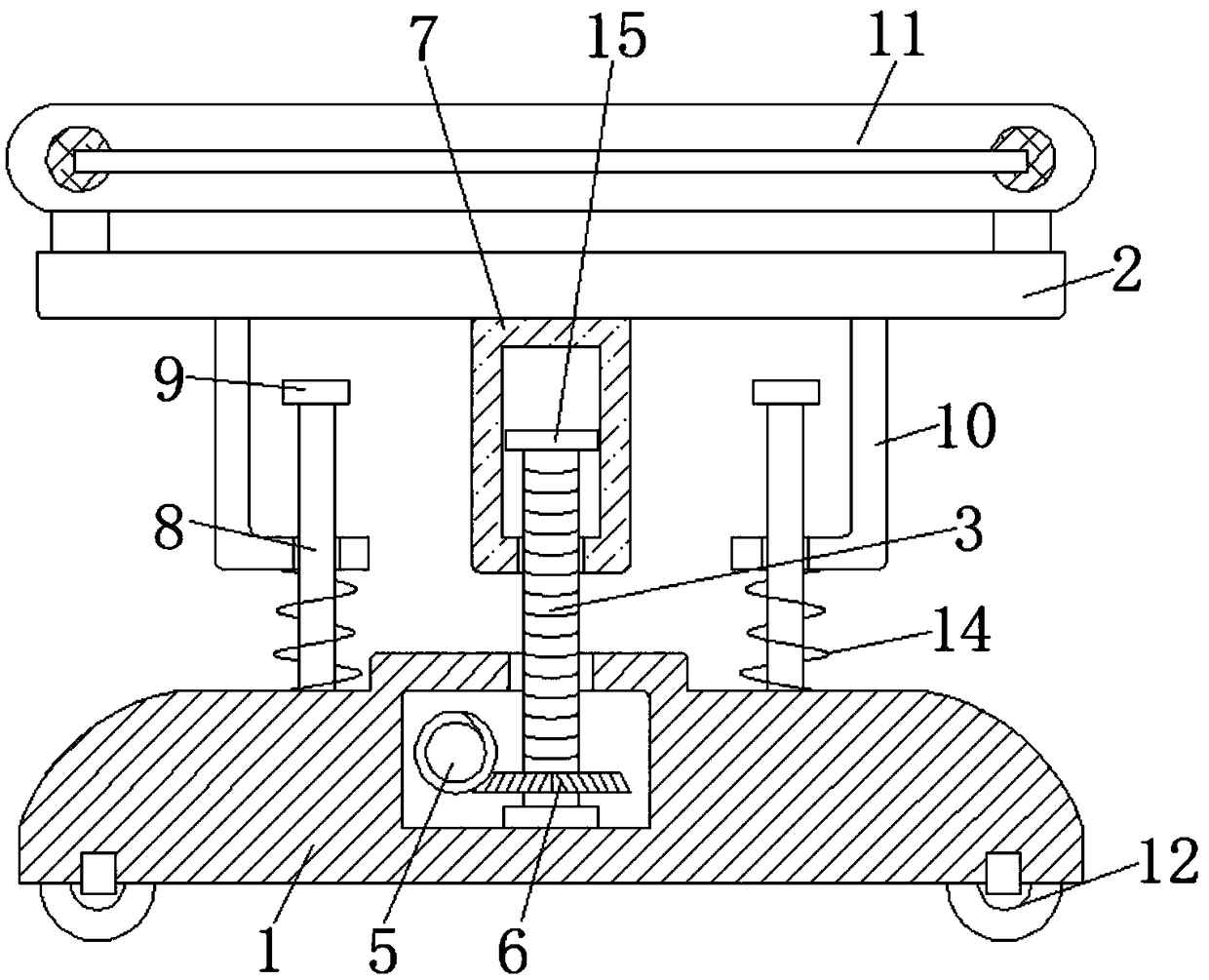 Feeding device of automatic mechanical arm of numerical control machine tool