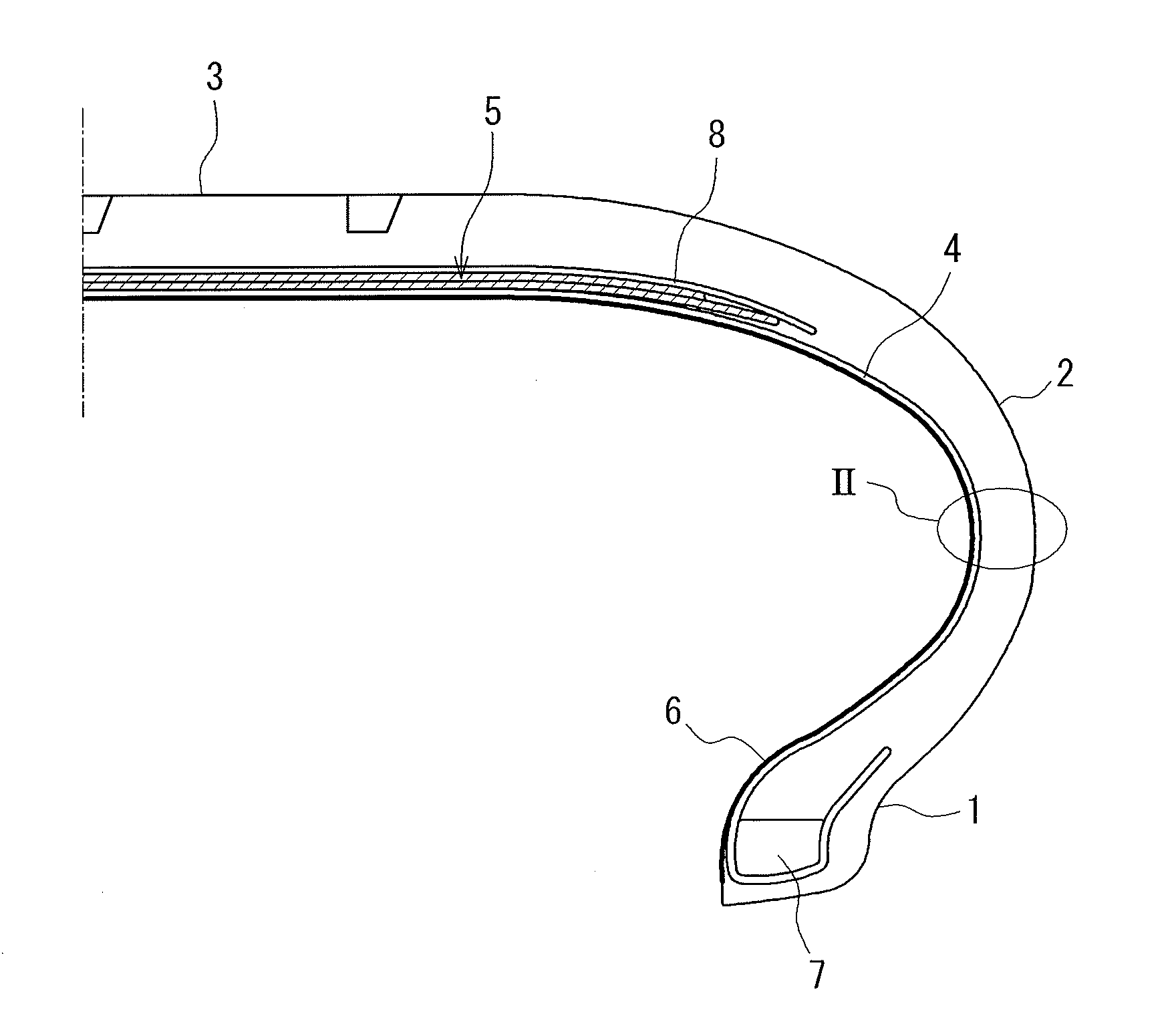 Film, inner liner for tire, and tire using the same