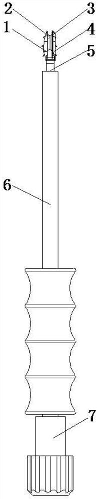 A kind of intervertebral movement preserving device and its guided implantation instrument and implantation method