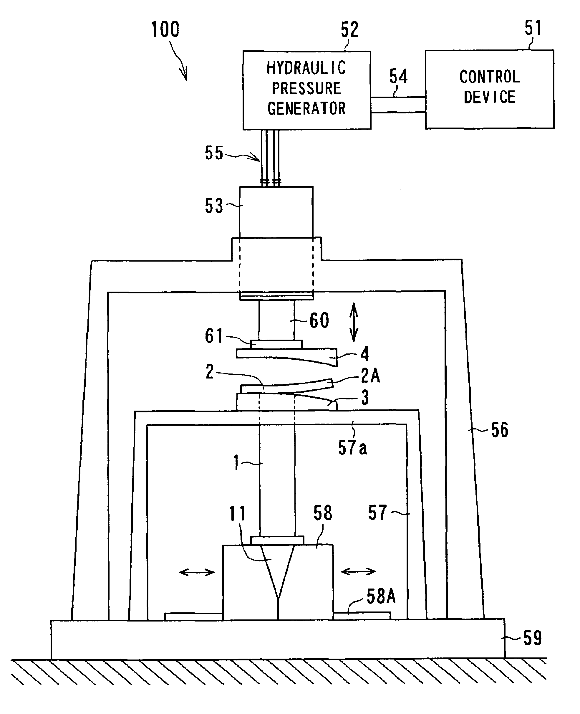 Apparatus and method of correcting deformation of gas turbine blade