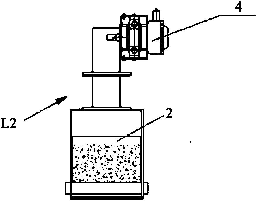 An online moisture detection device and method for a bulk material