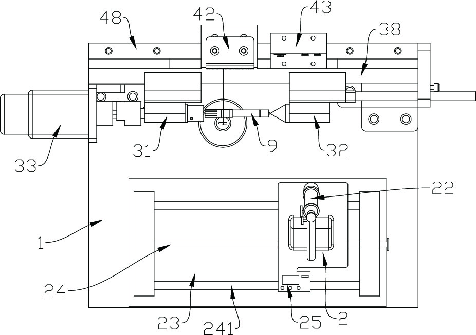 Detection method and device for representing grinding lines of columnar part
