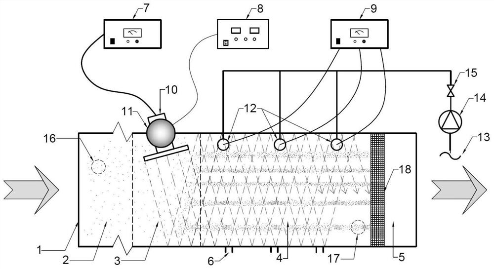 An Oblique Incidence Ultrasonic Standing Wave Dynamic Scanning Dusty Air Purification Device