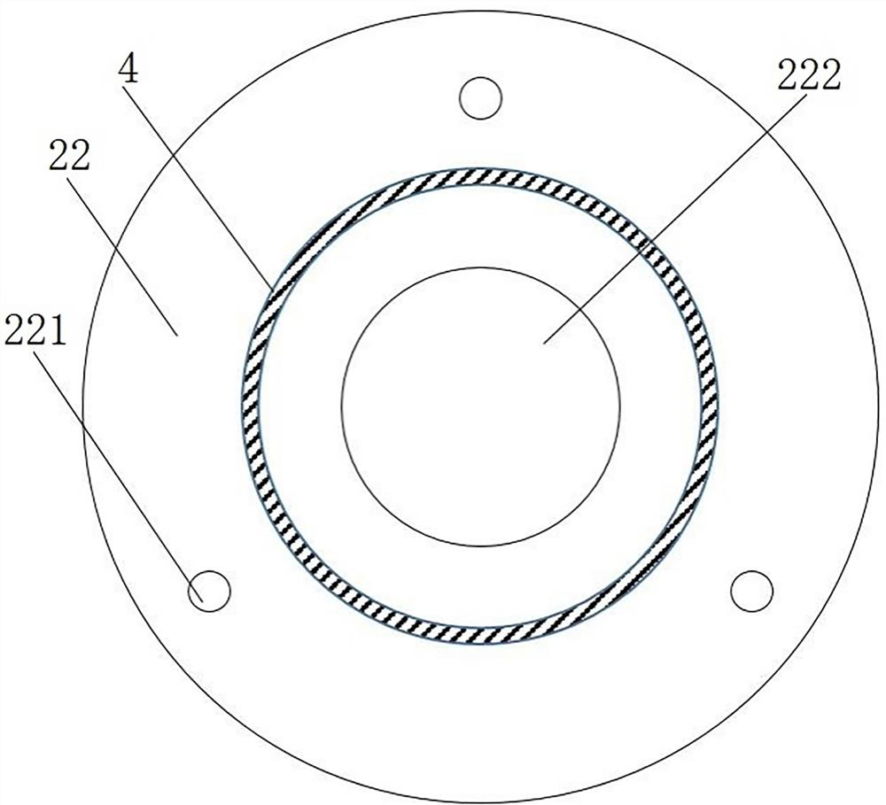 Device and method for testing sealing performance of rubber O-shaped ring