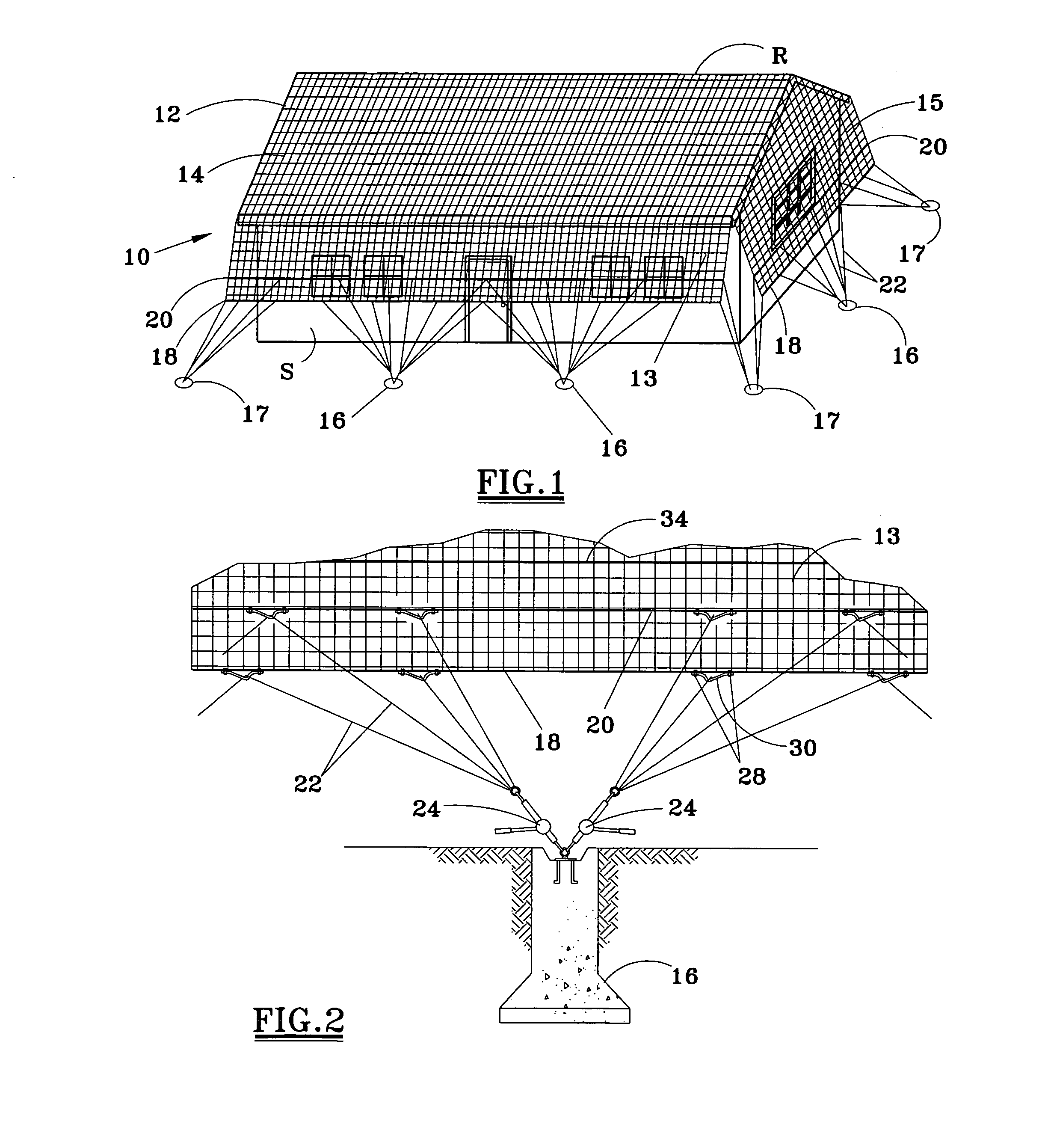 Structural wind protective system and method