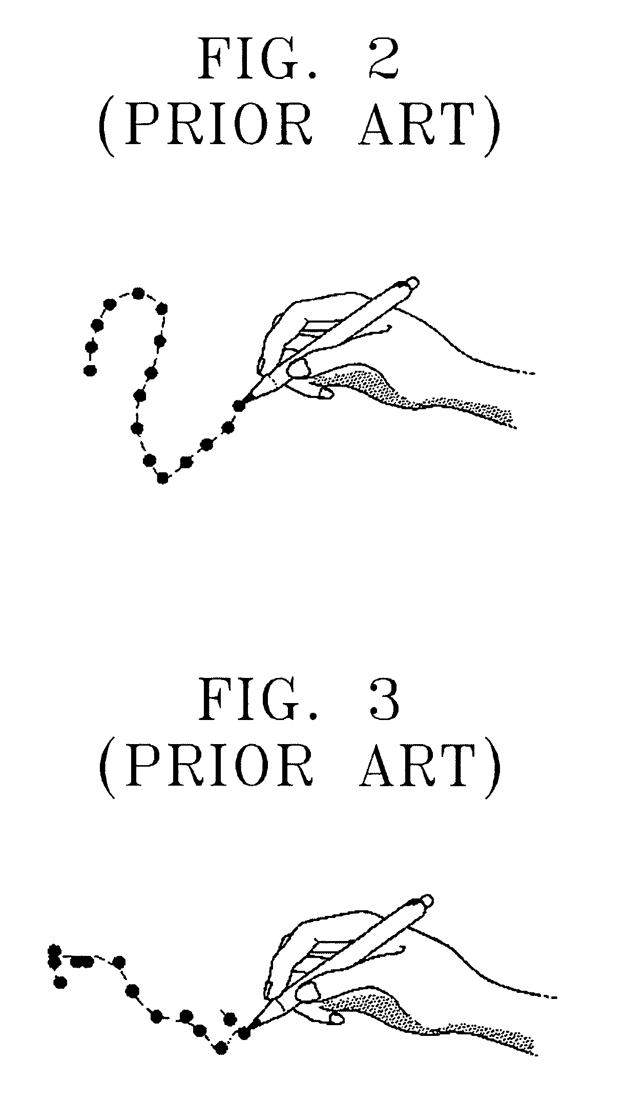Spatial motion recognition system and method using a virtual handwriting plane