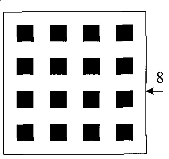 Mirror image type structure light vision measuring systems and measurement method