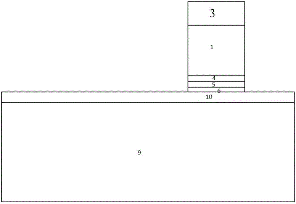 1.5T depletion-type SONOS non-volatile memory and manufacturing method therefor