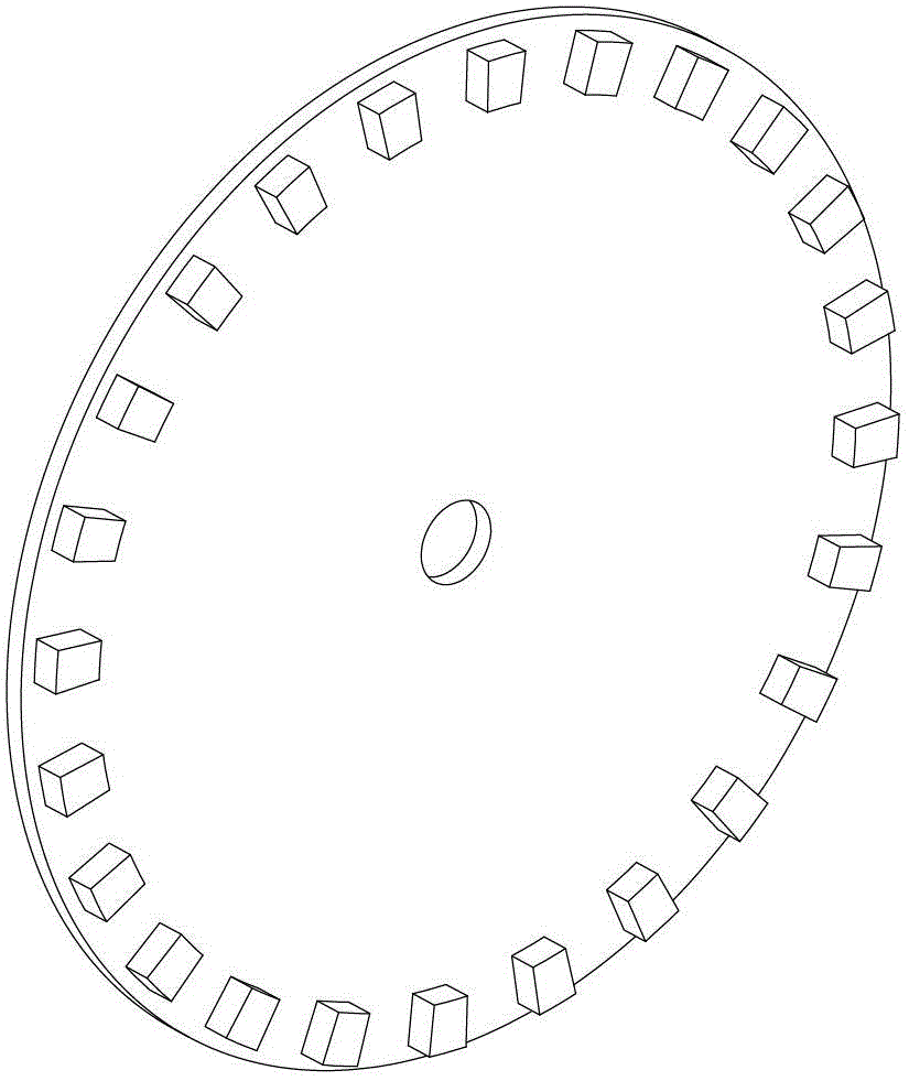 Rotary piezoelectric generator