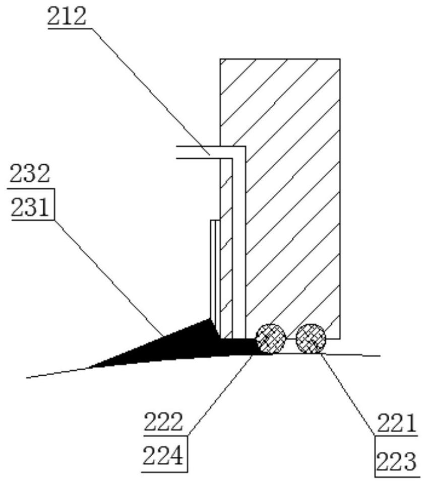 Shield segment local water pressure resistance detection device