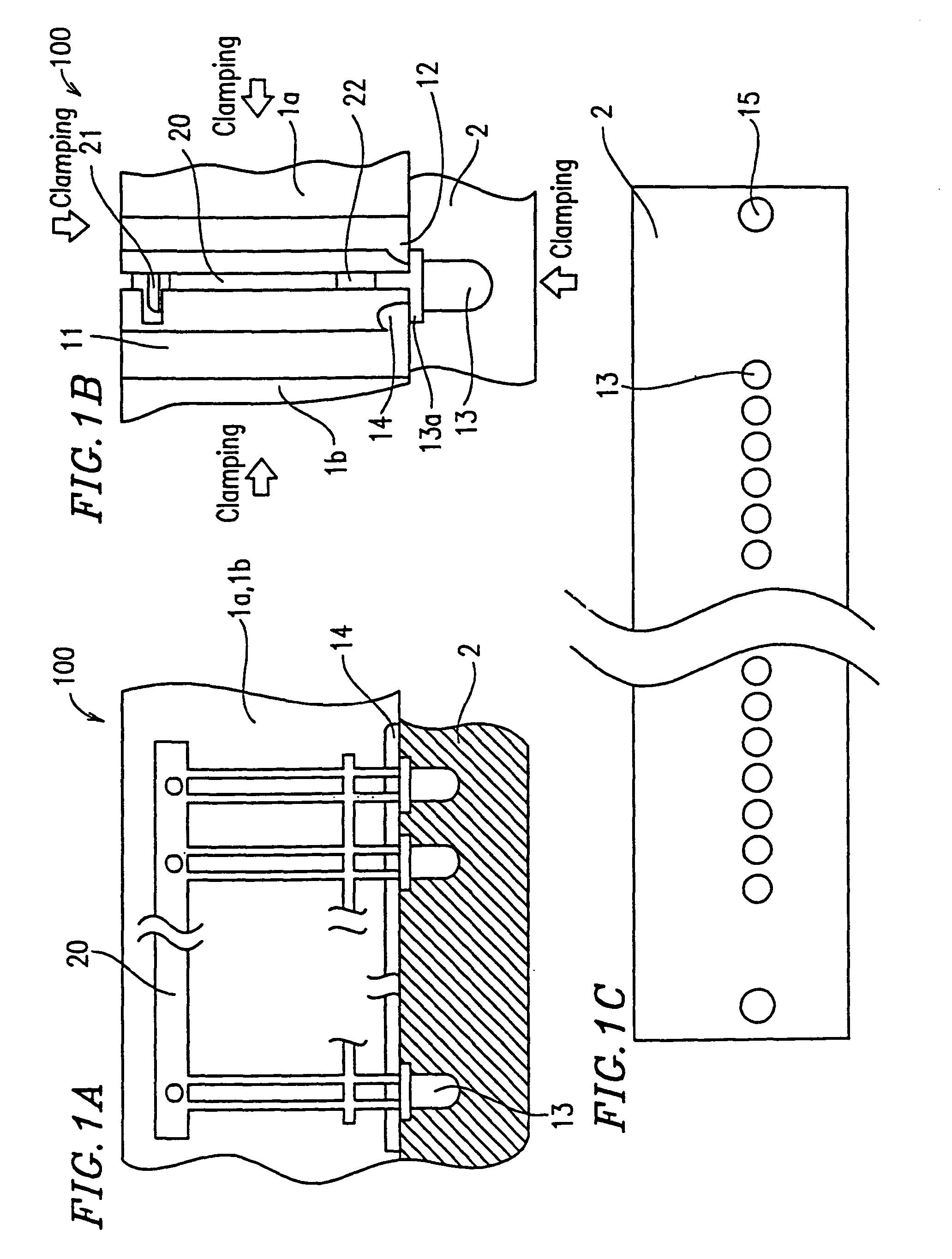 Resin molding die and production method for semiconductor devices using the same