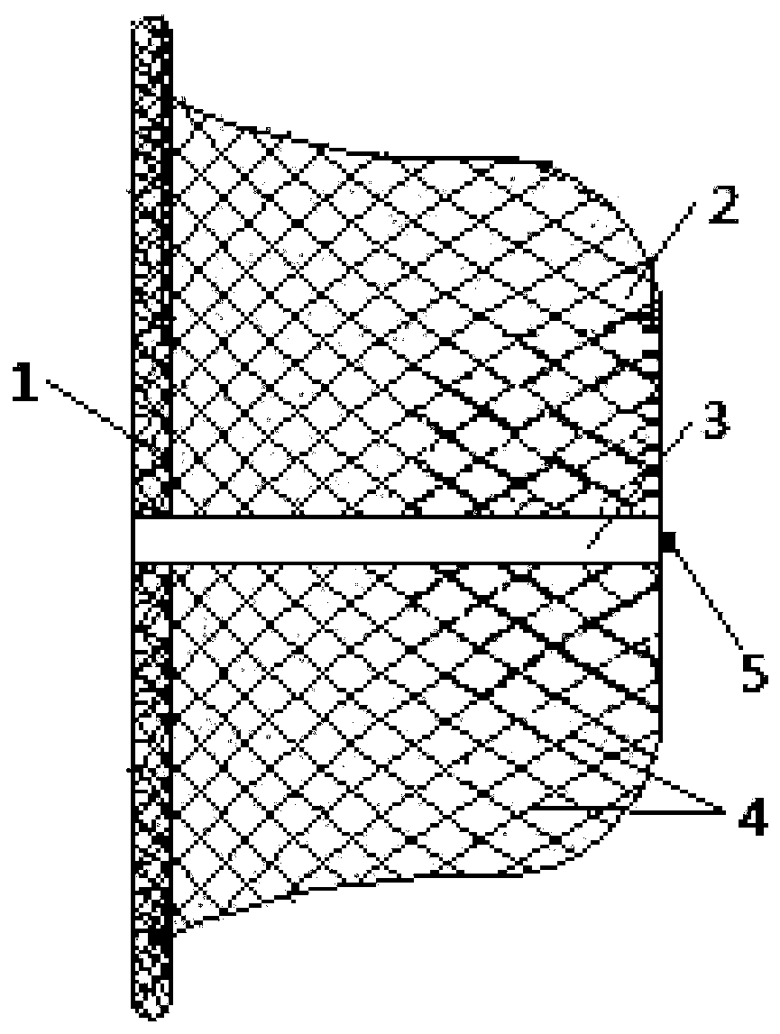 Plugging device for unclosed hole of patent ductus arteriosus