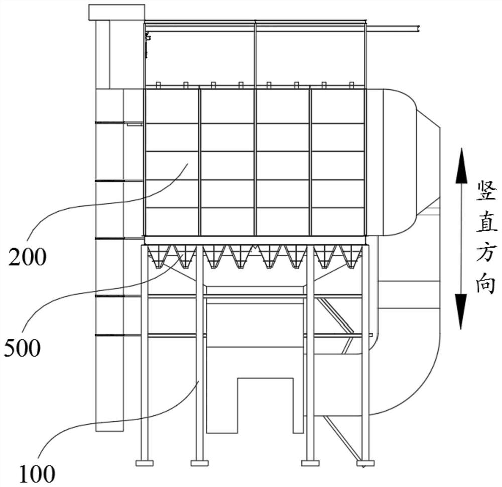 Dry desulfurization and denitrification reactor