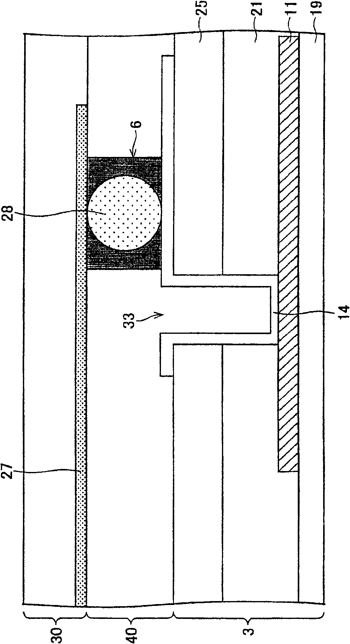 Liquid crystal panel, liquid crystal display device and television image receiver