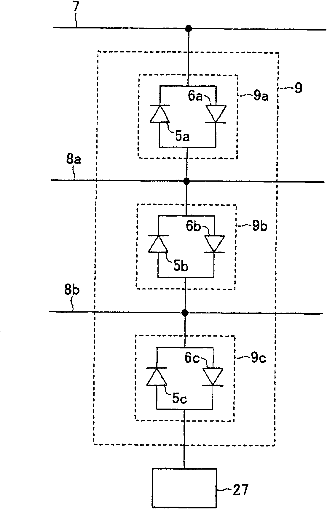 Liquid crystal panel, liquid crystal display device and television image receiver