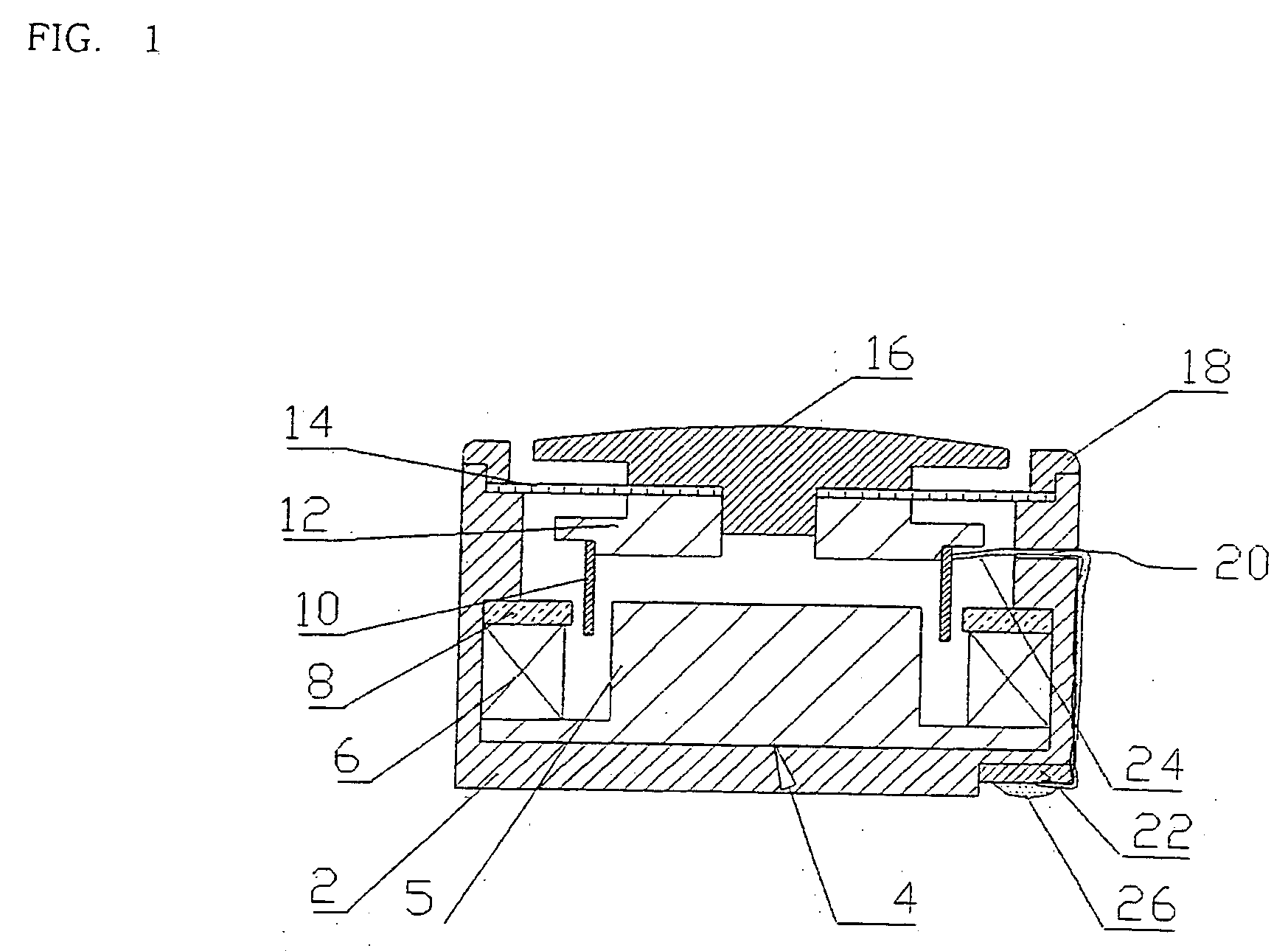 Subminiature bone vibrating speaker using the diaphragm and mobile phone thereby