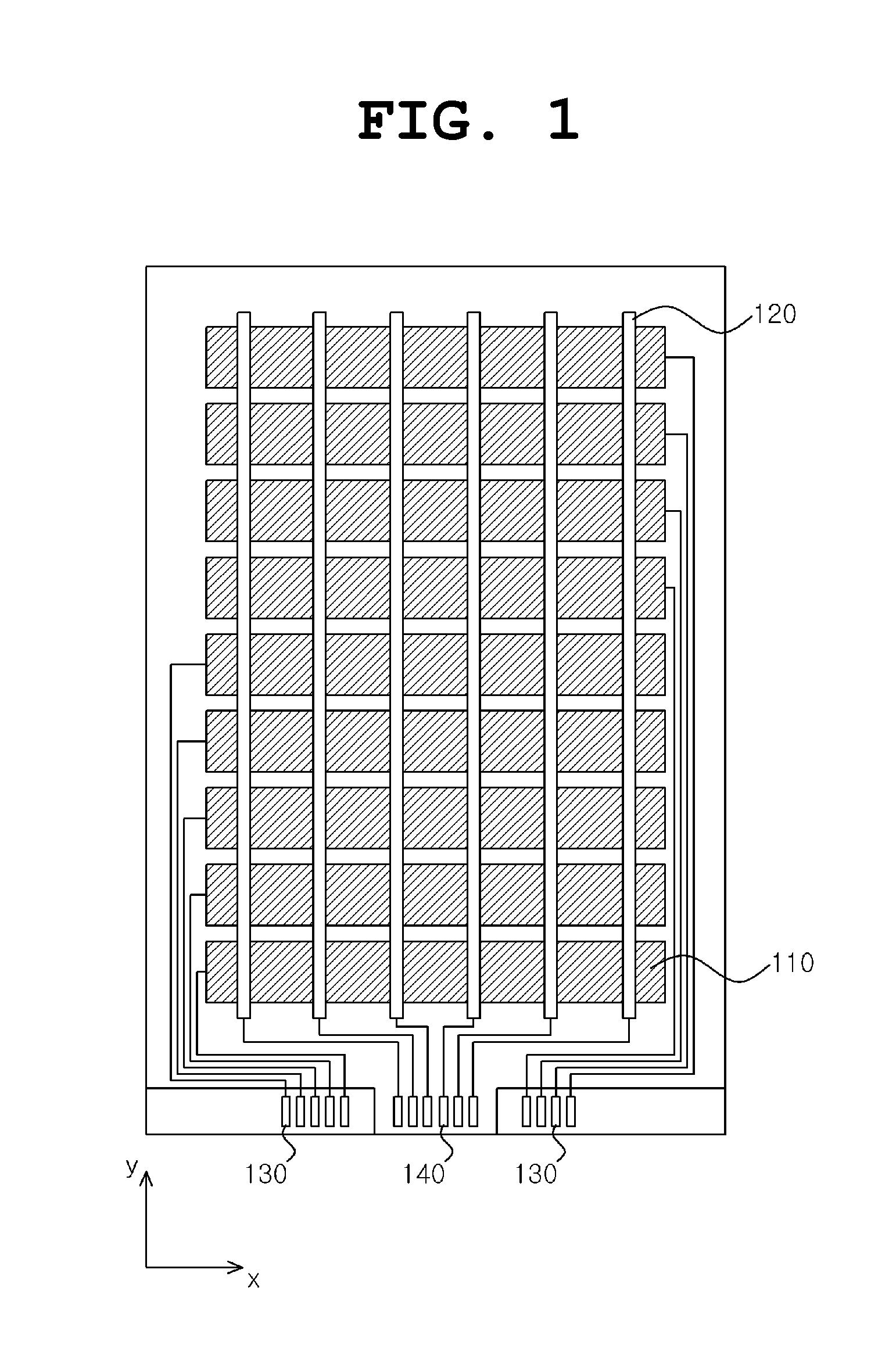 Capacitive type touch panel