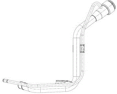 Welding method for oil filling pipe