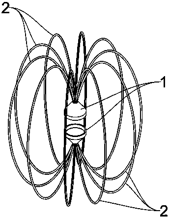 Breeding egg protection frame