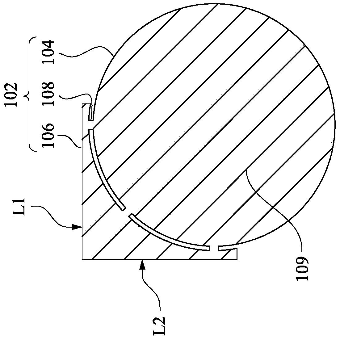 Setting method of polarizer and display panel using the polarizer