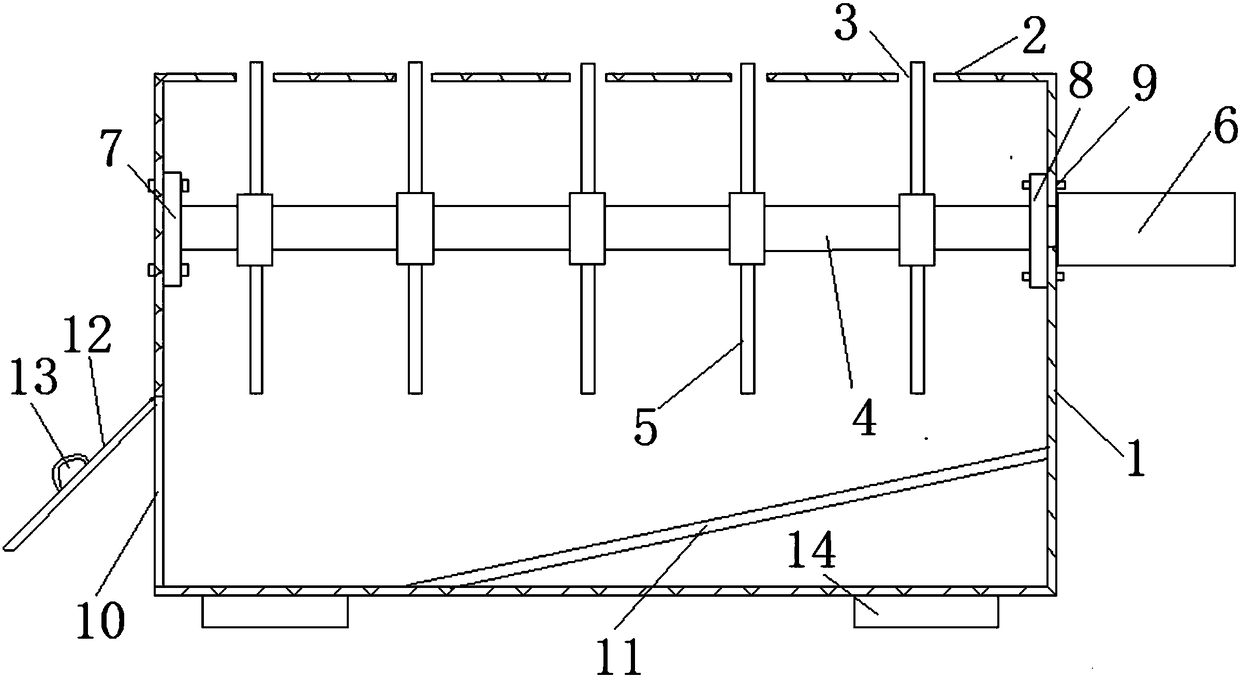 Splitting and cutting device for insulating material plate