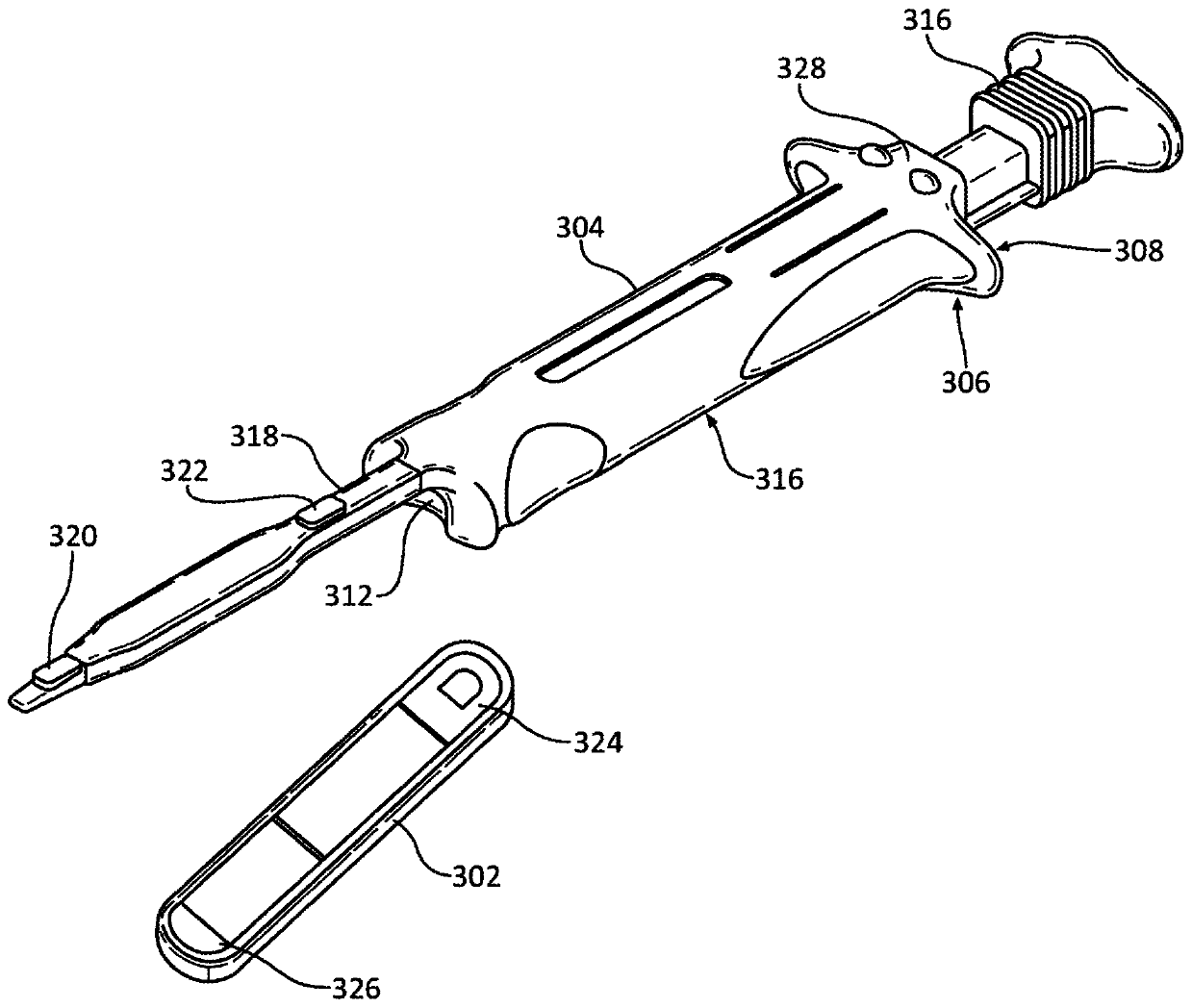 Implantable monitor introducer