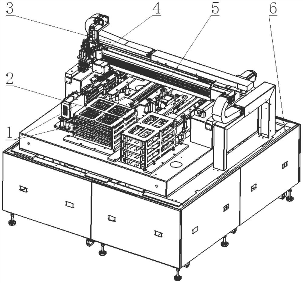 Automatic equipment for laminated assembly