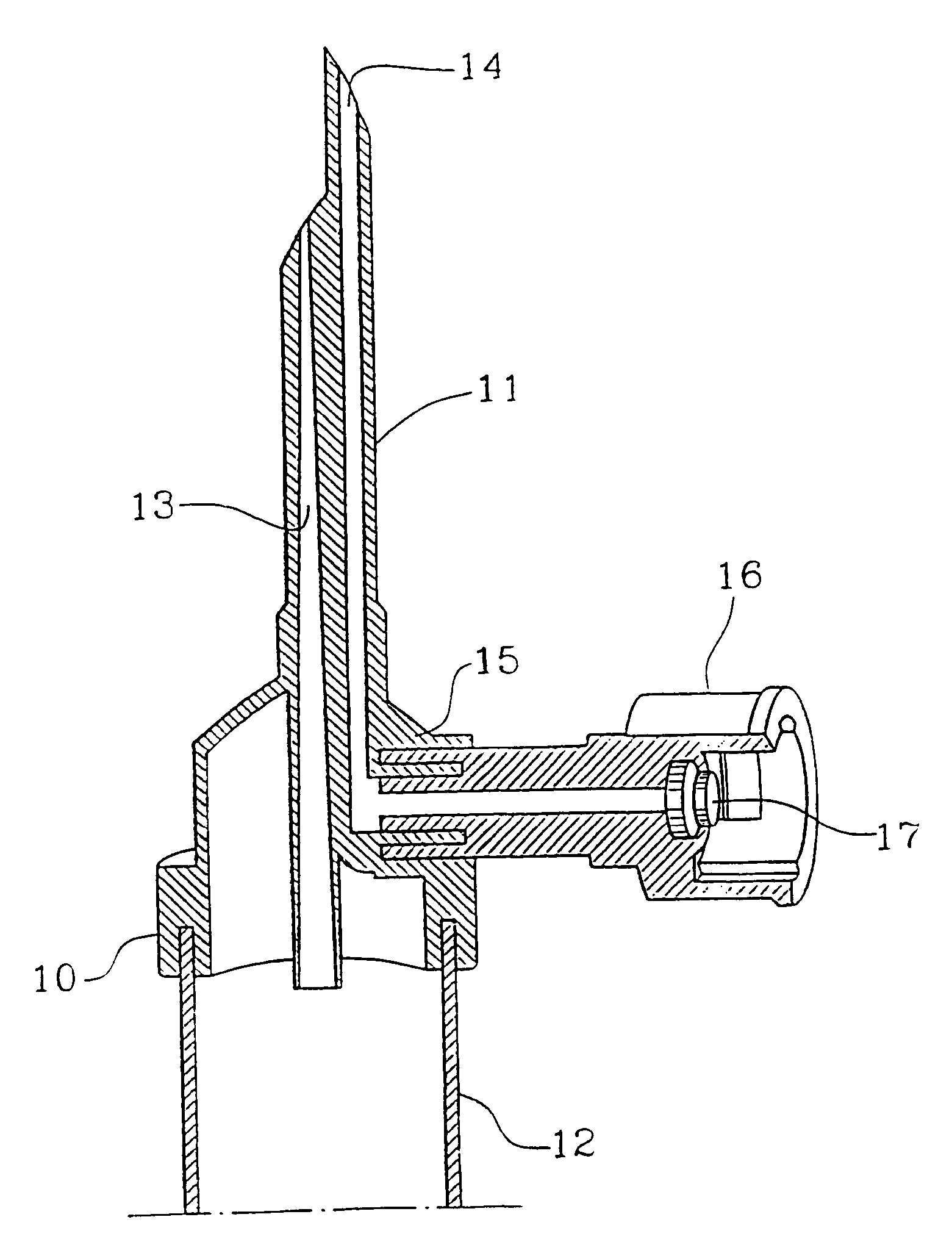 Apparatus for administrating toxic fluid