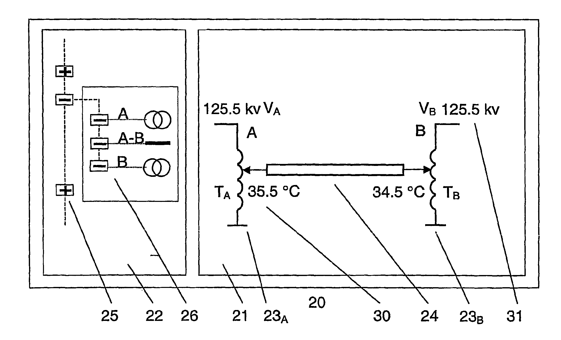 System for transmission of electric power