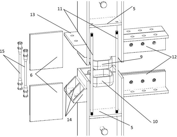 Partially Filled Structural Framing Assembly Nodes with Restoration