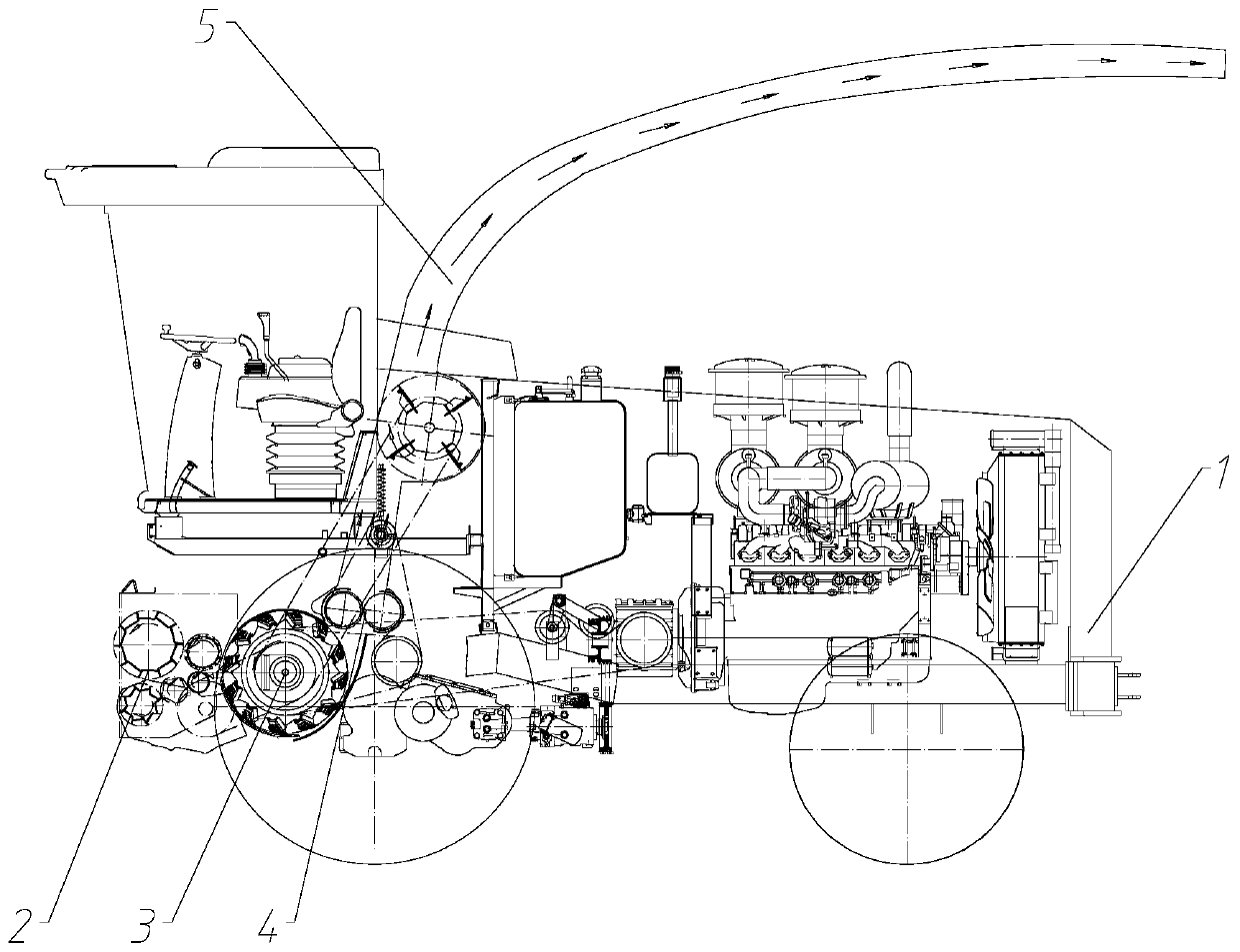 Novel green fodder harvester