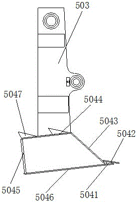 Swing arm type compression garbage can and method for garbage extrusion performed by means of swing arm type compression garbage can