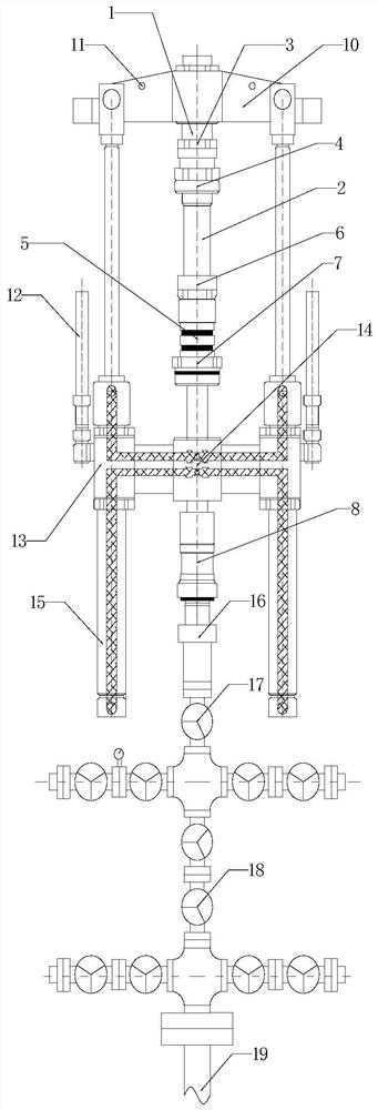 A simple pressure delivery wellhead protection device