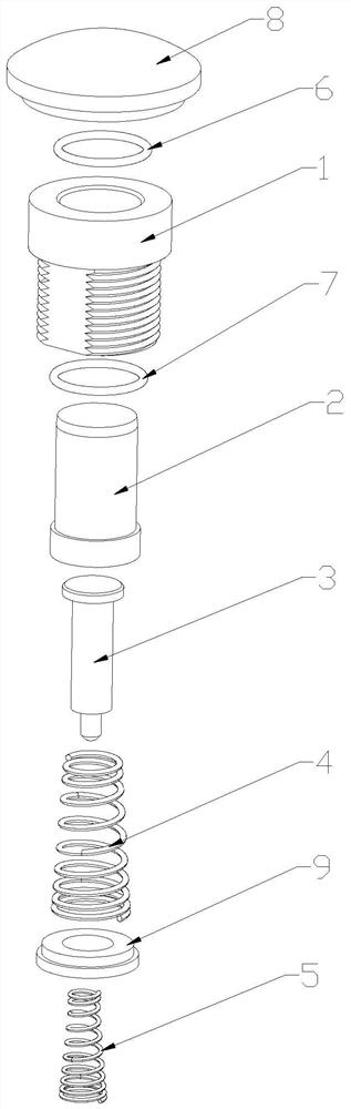 Mute type foot switch and application thereof