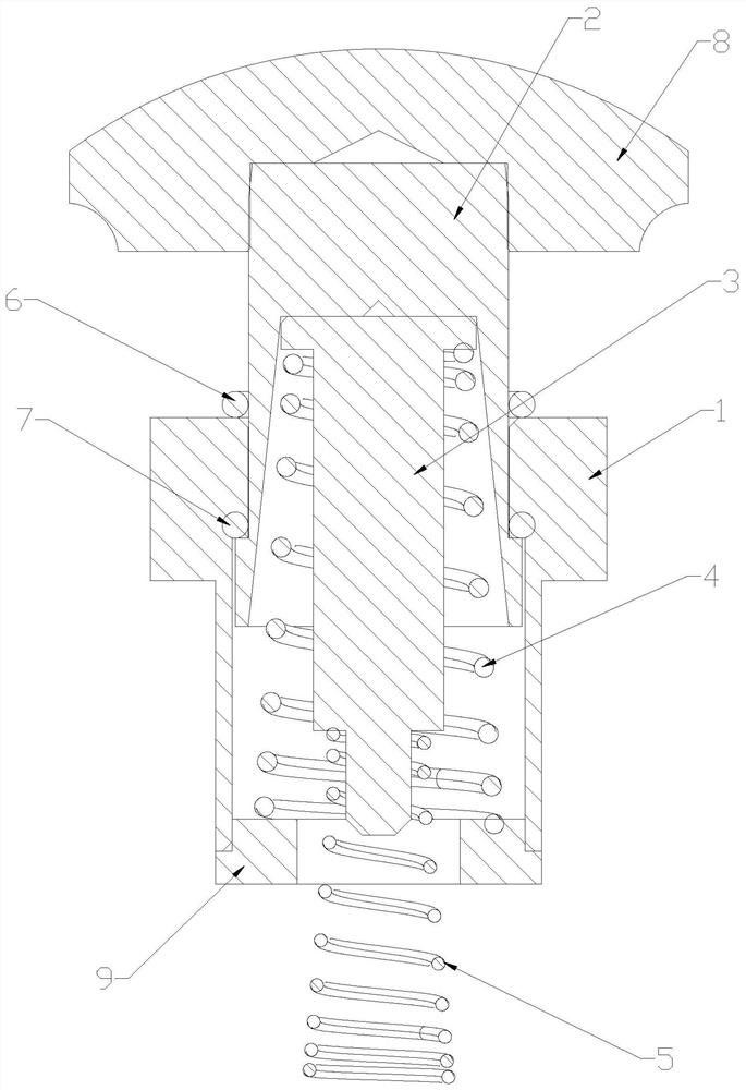 Mute type foot switch and application thereof